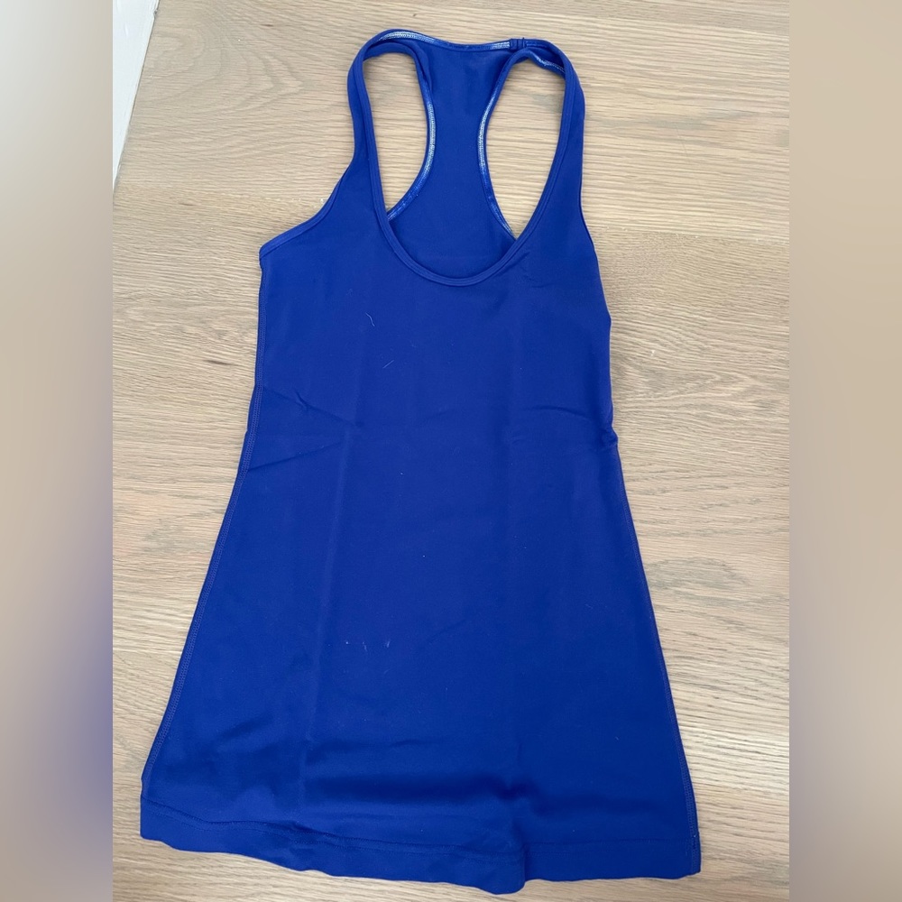 Blue Lululemon Racerback tank - size 4